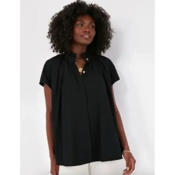 Pomander Place Tops - Tuckernuck Pomander Place Black Rae Blouse Size XXL LIKE NEW